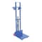 Vestil Steel Lite Load Lift w/Foot Pump & Fixed Wheels LLH-202053-FW - alternate 1